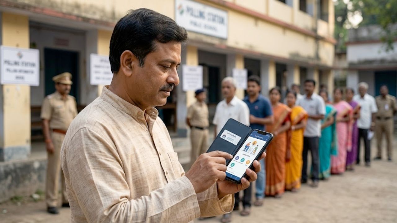 Find Polling Booth Using Voter Helpline App